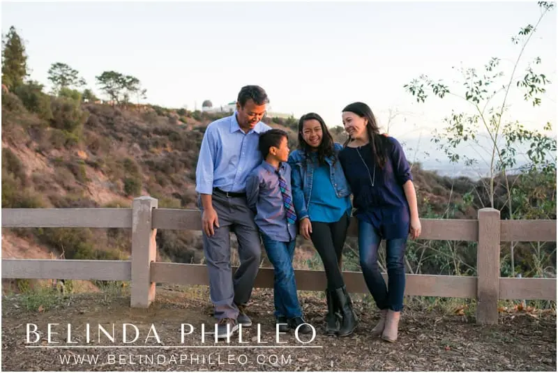 Griffith Observatory family portraits, Los Angeles, CA