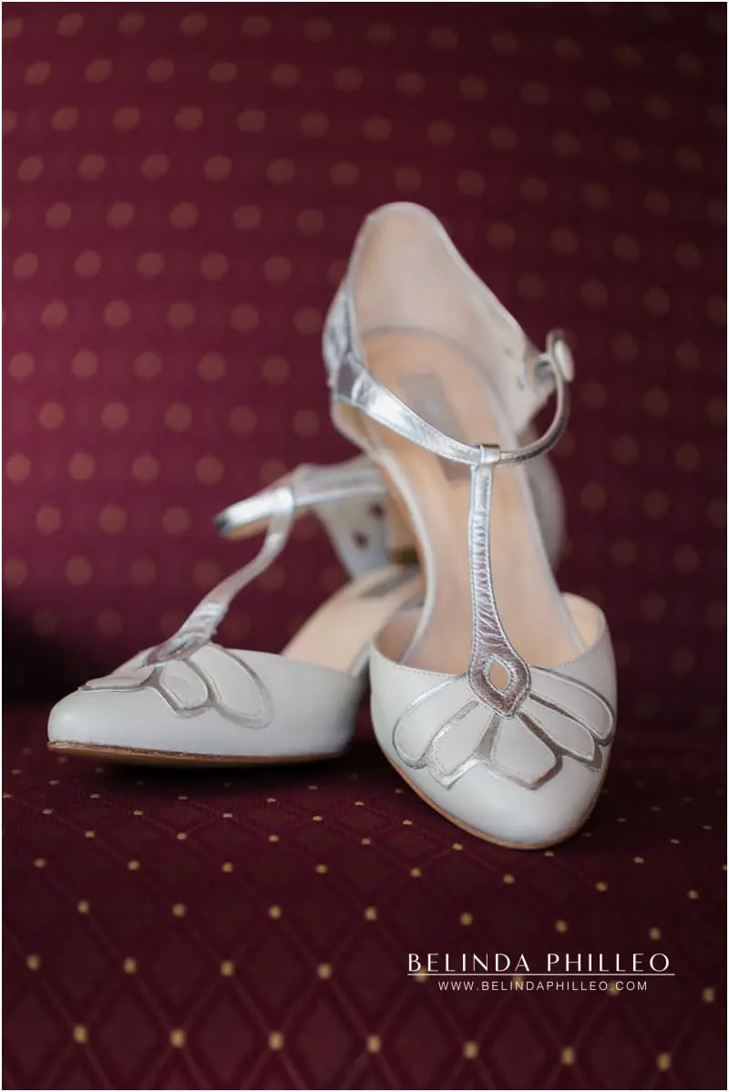 vintage bridal shoes