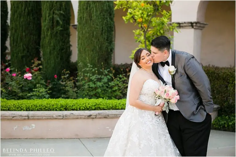 romantic wedding at Kellogg House Cal Poly Pamona, CA