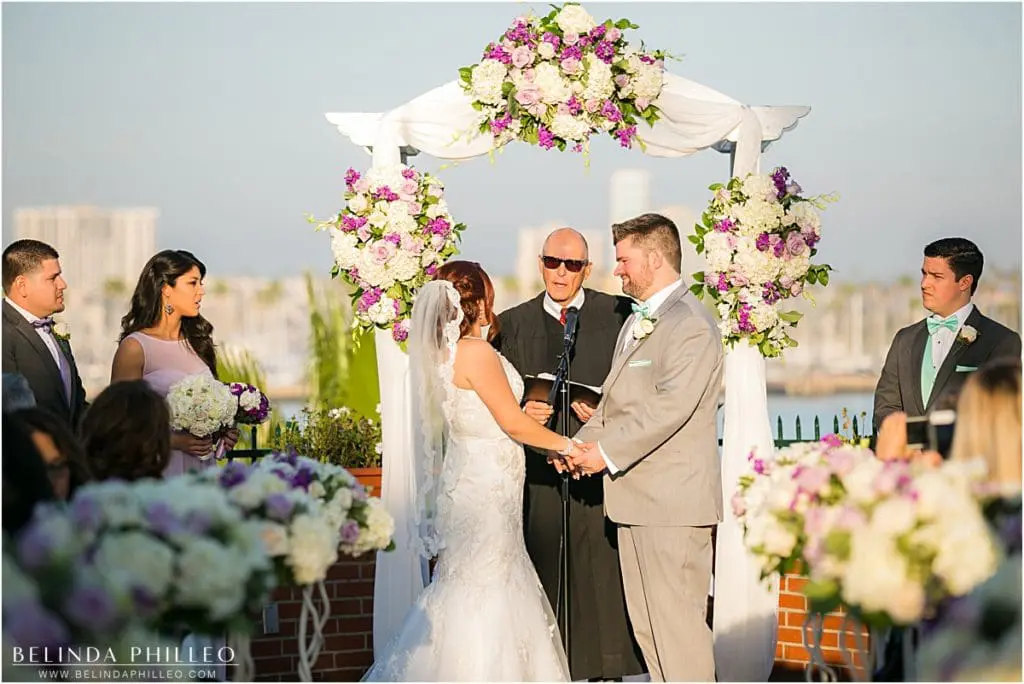 The Reef Restaurant wedding Long beach, CA