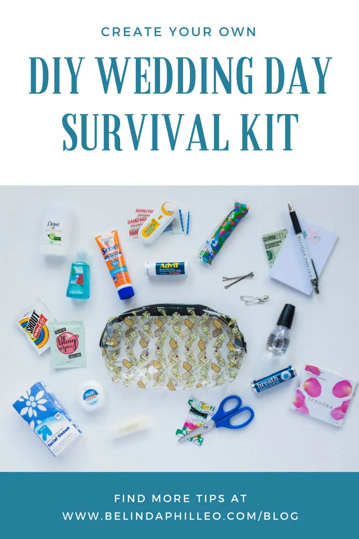 DIY: Create Your Own Wedding Day Emergency Kit