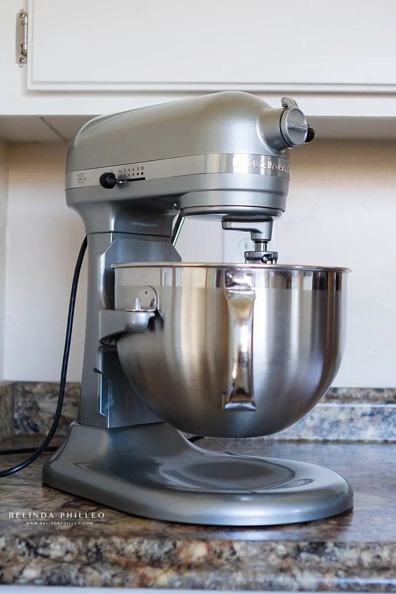 Silver Kitchen-aid professional series with 6 quart bowl