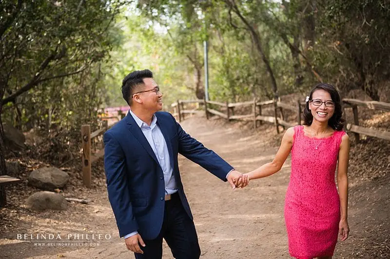 Oak Canyon Nature Center engagement photos by Belinda Philleo