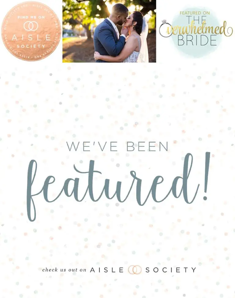 I've Been Featured on The Overwhelmed Bride blog