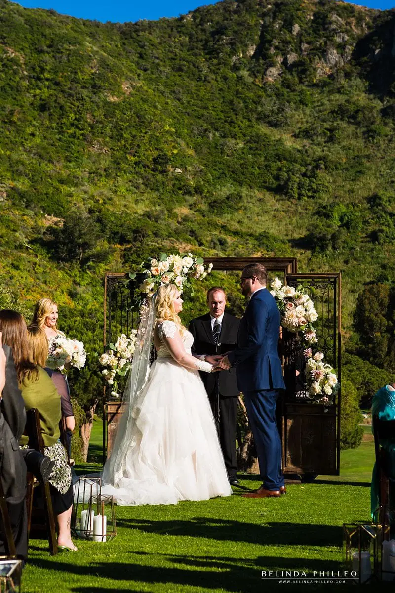 Couple exchanges vows at The Ranch at Laguna Beach