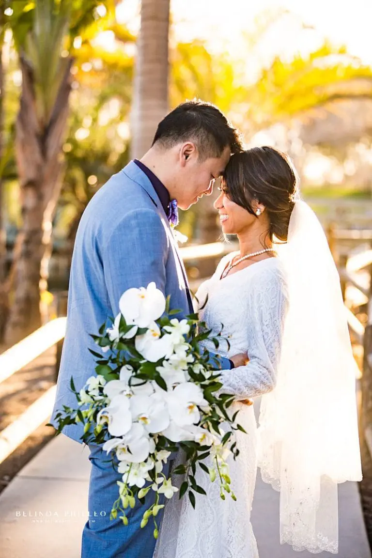 The Hacienda Santa Ana Wedding with Soft Lavender Hues