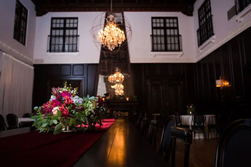 5 wedding venues in Orange County for an indoor ceremony