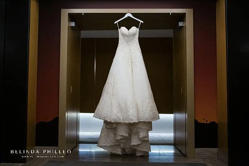 Martina Liana Bridal gown. Los Angeles River Center & Gardens Wedding