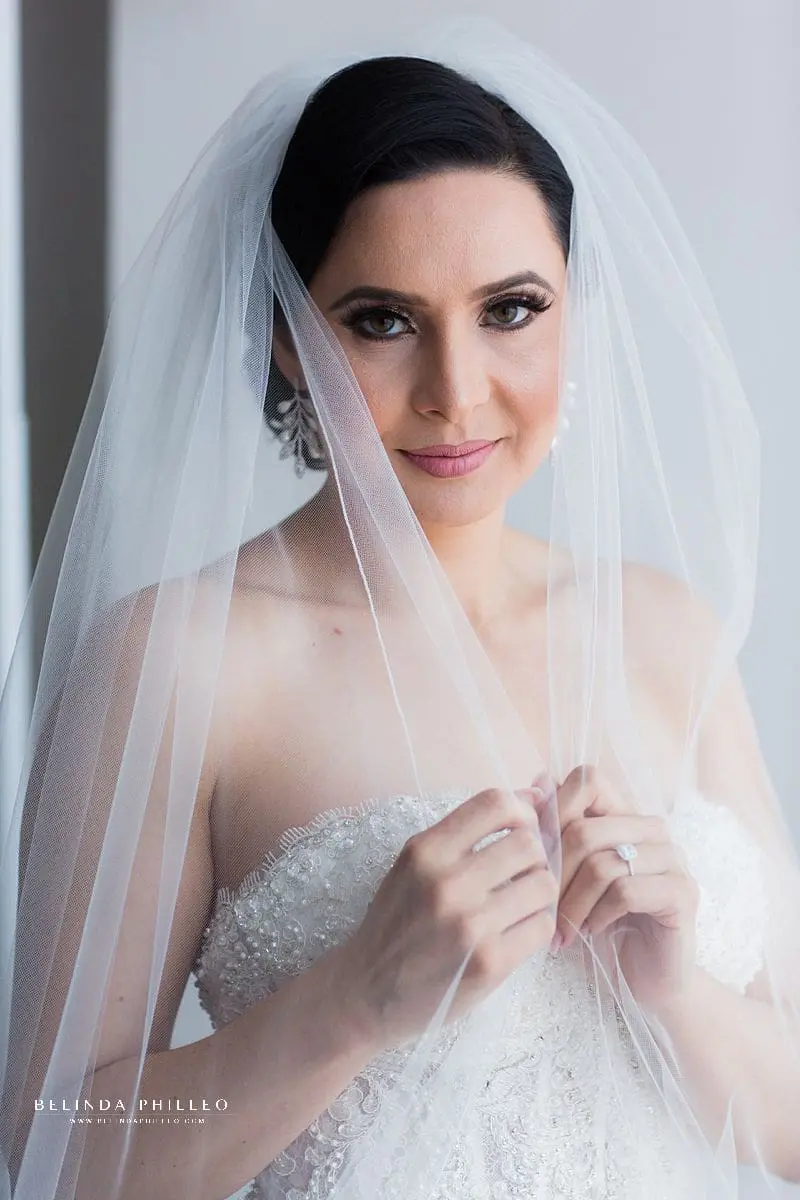 Bridal portrait by Belinda Philleo