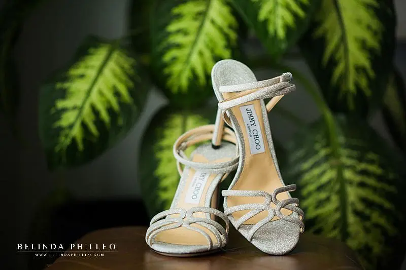 Jimmy Choo Mimi bridal shoes