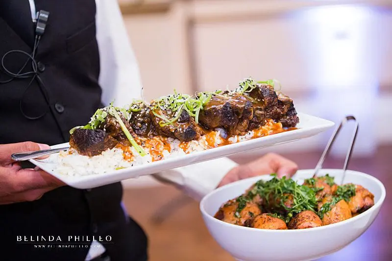 Little Lily's Kitchen caters for weddings at Alexandria Ballrooms in Los Angeles, CA. Photo by Belinda Philleo
