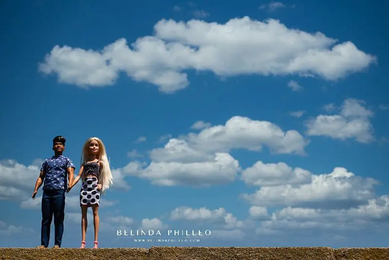 Creative Barbie and Ken engagement photos by Belinda Philleo