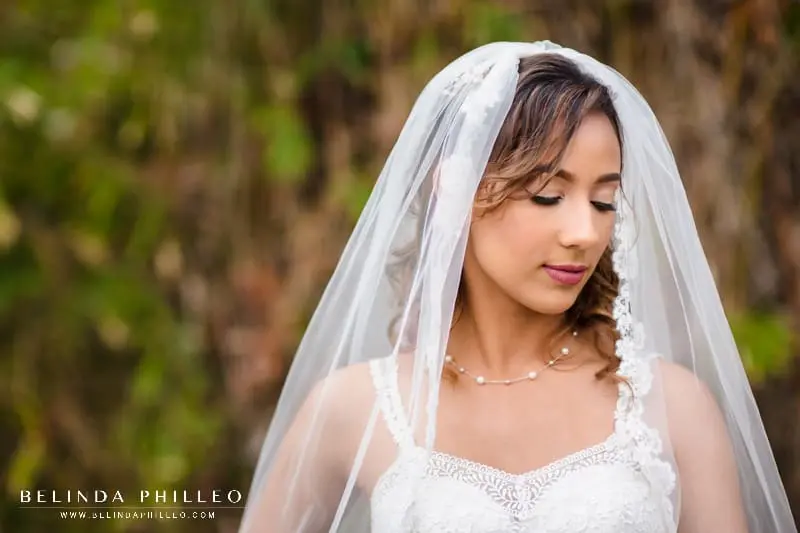 Simple bridal makeup by KBM Glam