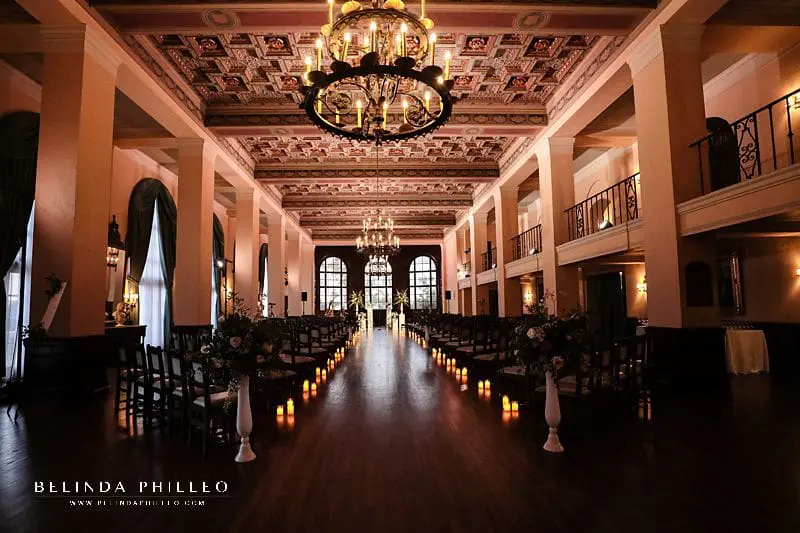 Ebell of Los Angeles wedding ceremony in Lounge