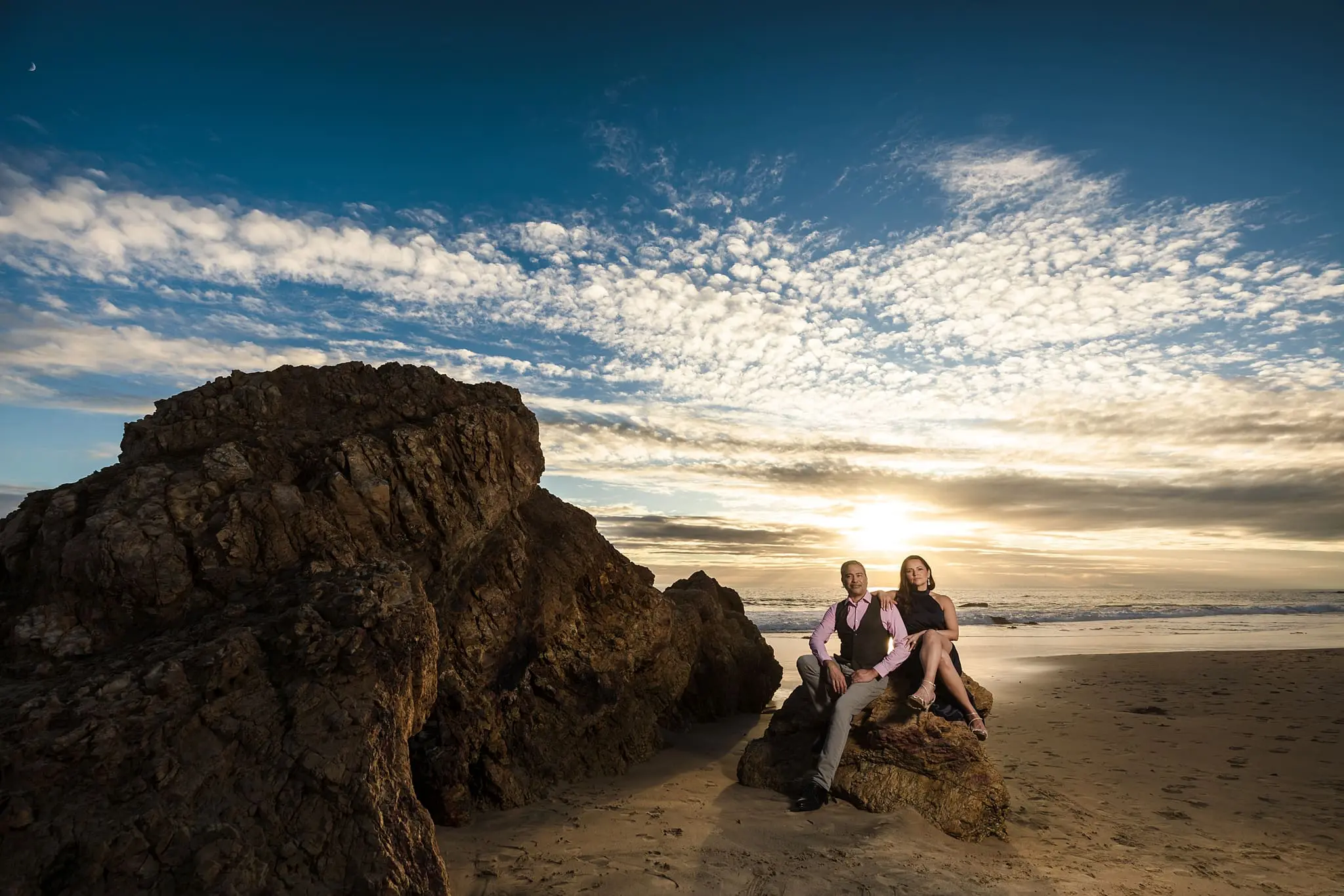 Crystal Cove engagement pictures