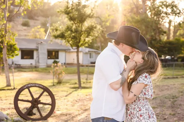 M&T’s Western Ranch Style Engagement Session in La Habra Heights, CA