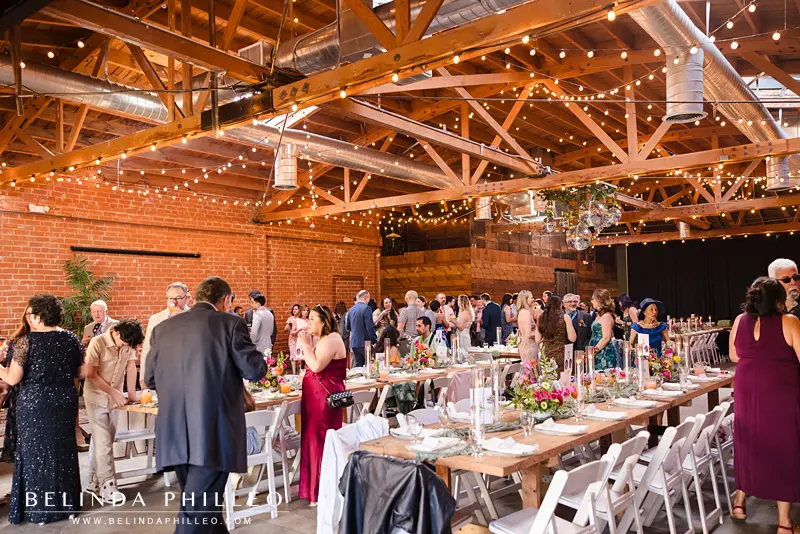 Wedding reception at Seventh Place in the DTLA Arts District