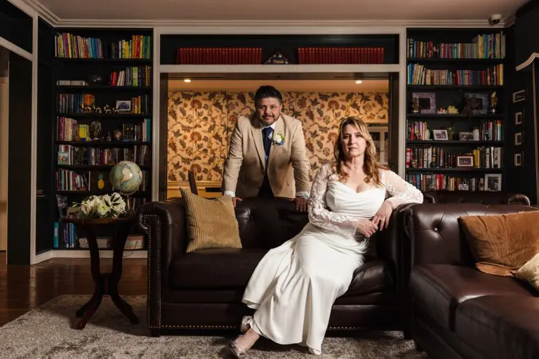 Intimate and Meaningful Spring Wedding at a Private Home