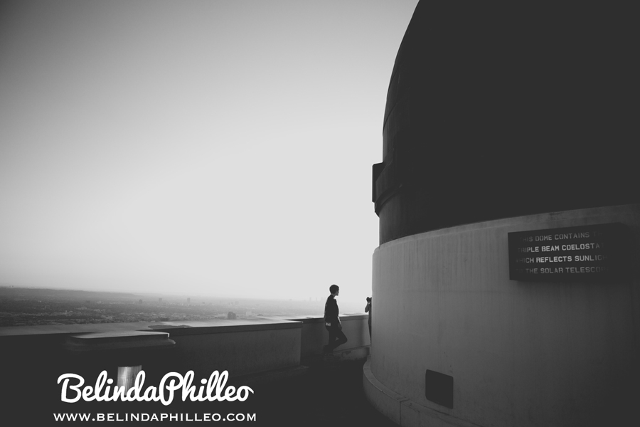 griffith observatory sillhouette