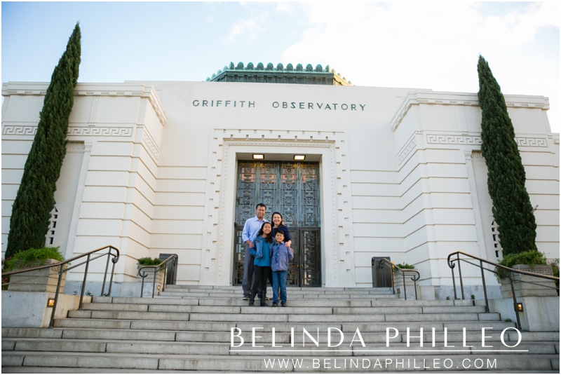 Griffith Observatory Family portraits