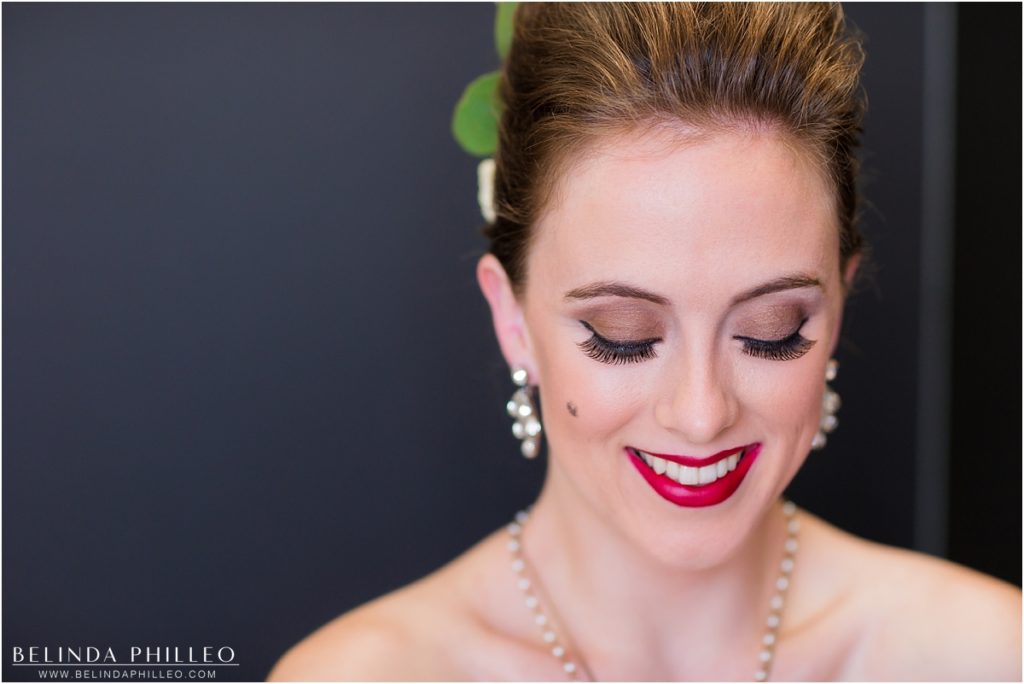 Bridal makeup by Label Me Lindsay bridal team, Los Alamitos, CA. Photo by Belinda Philleo