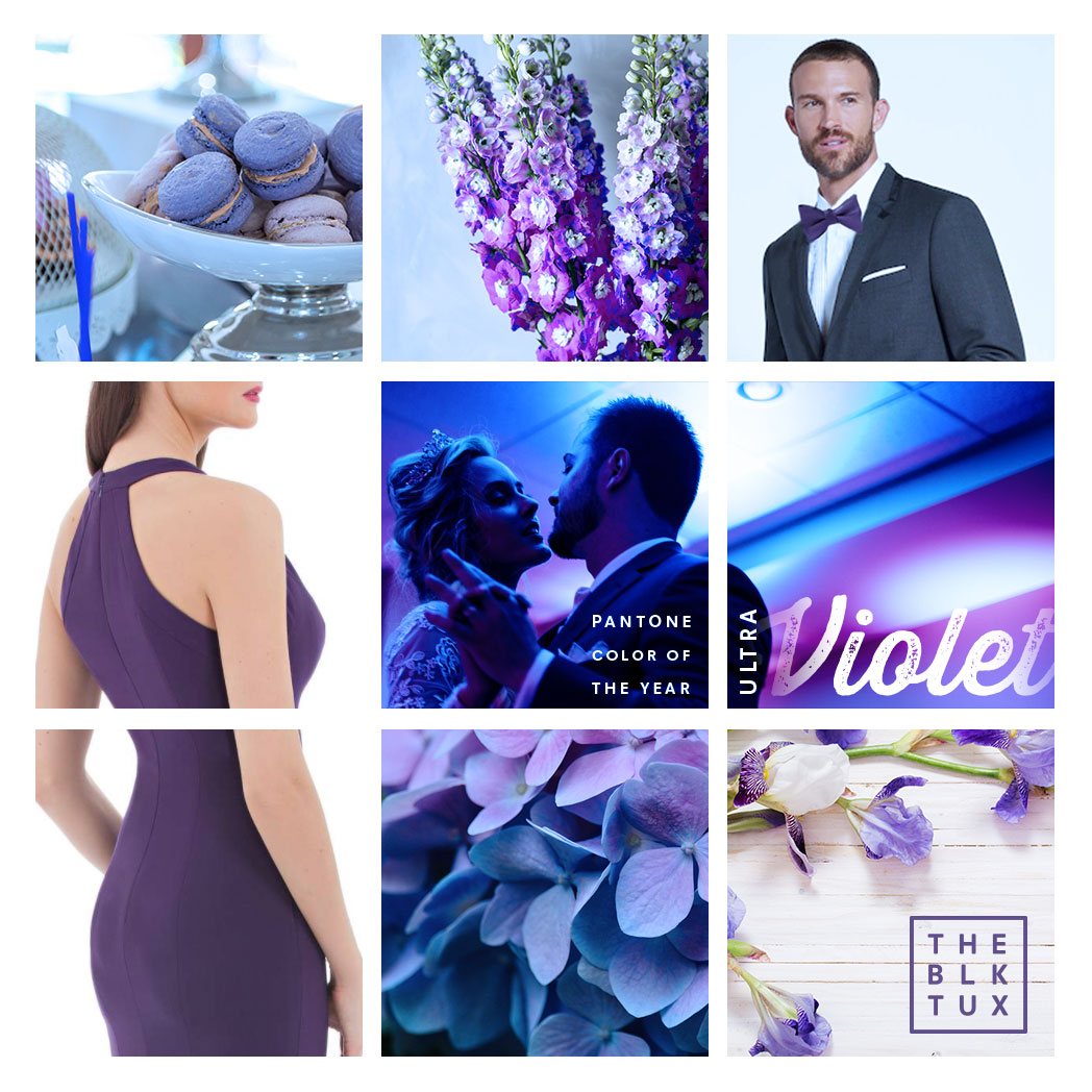 Pantone Color of The Year 2018 Ultra Violet Wedding Inspiration