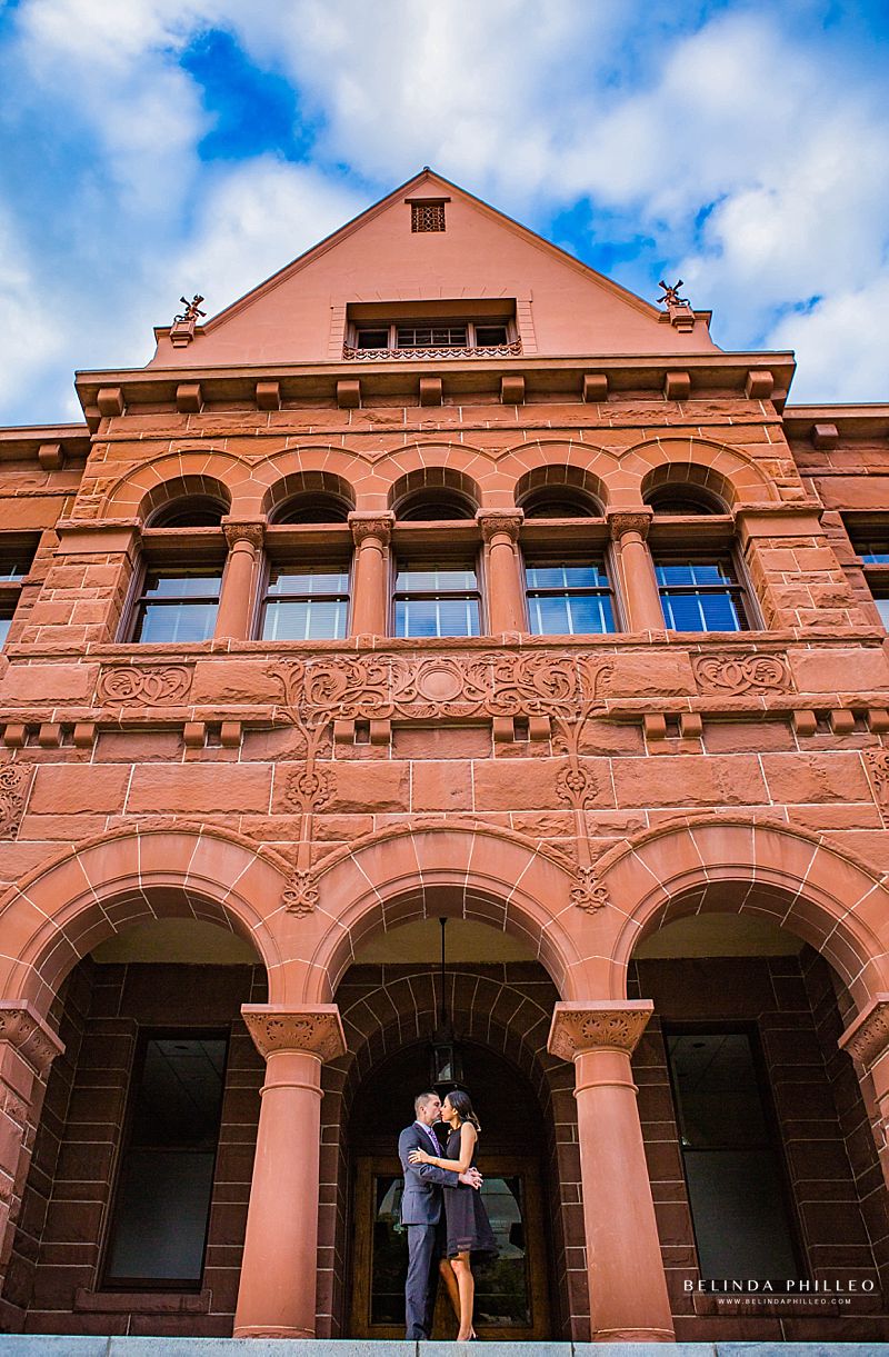 Downtown Santa Ana Engagement Pictures | Old Orange County Courthouse in Santa Ana, CA