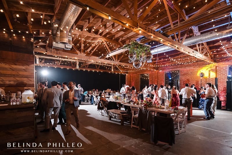 Seventh Place wedding reception in DTLA